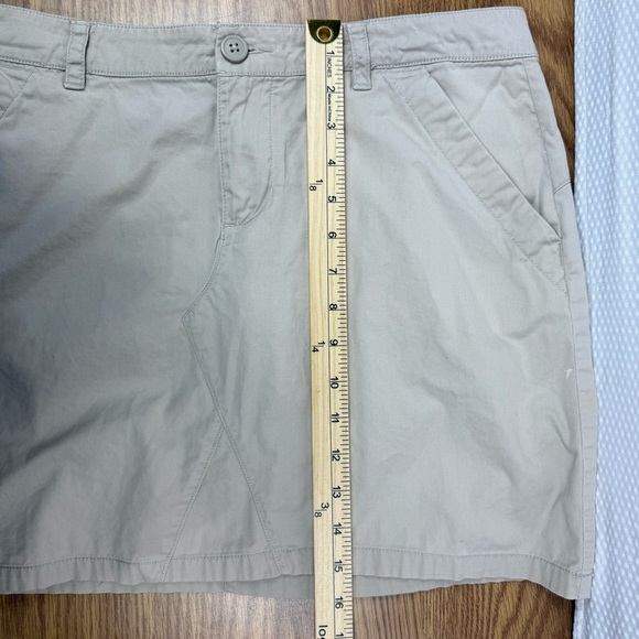 Columbia Kenzie Cove Tan Skirt Size 10 - Picture 7 of 8